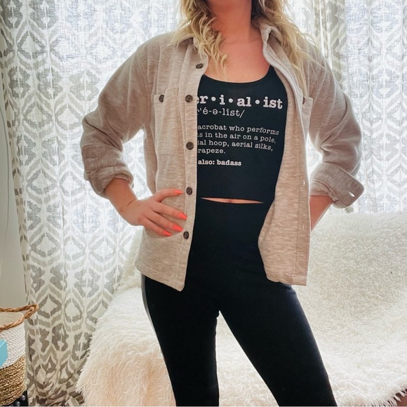 Cotton On Shacket Unisex Cozy - Picture 2 of 6